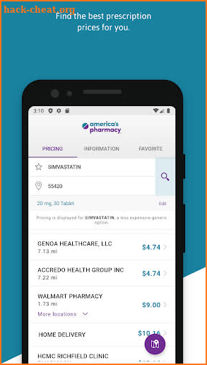 Rx Discount App - America’s Pharmacy screenshot