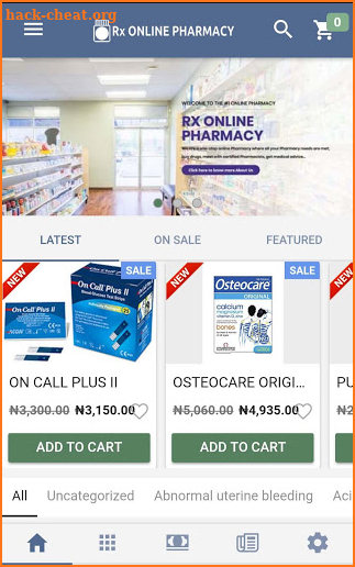 Rx Online Pharmacy screenshot