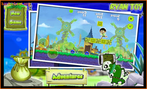 ryan adventure toys screenshot
