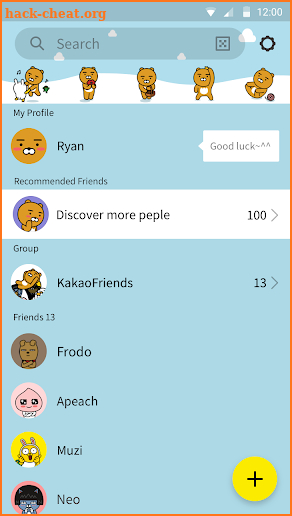 Ryan - KakaoTalk Theme screenshot