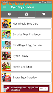 Ryan Toys Review And Ryan's Family Review screenshot