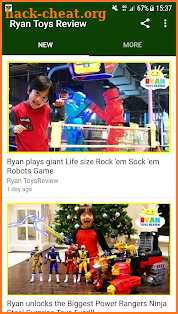 Ryan Toys Review Videos screenshot