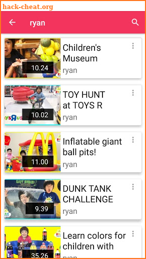 Ryan Toys Video Full Videos News screenshot