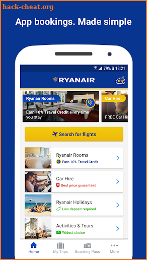Ryanair - Cheapest Fares screenshot