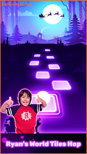 Ryan's World Game Hop Tiles screenshot