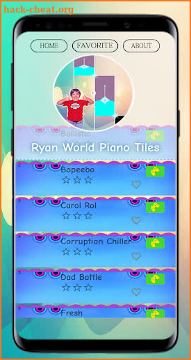 Ryan's World Music Piano Tiles screenshot