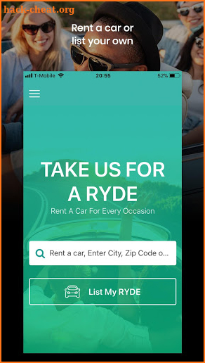 RYDE screenshot