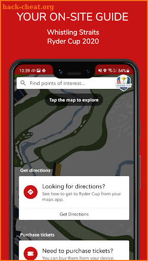 Ryder Cup On-Site Guide screenshot