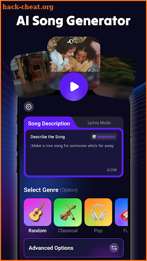 Rythmix - AI Song Generator screenshot