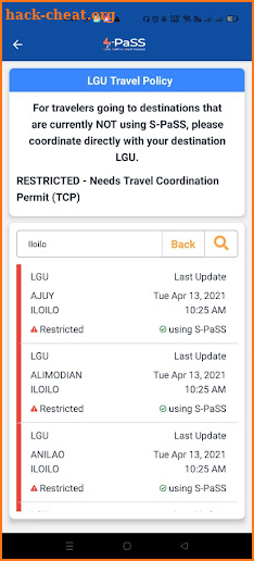 S-PaSS for Travelers screenshot