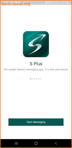 S Plus Messenger screenshot
