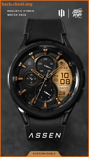 S4U Assen - Hybrid watch face screenshot