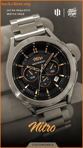 S4U Nitro - Classic watch face screenshot