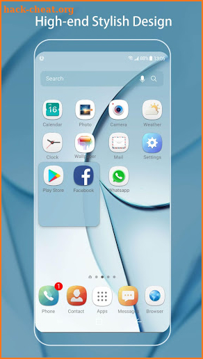 S7 Theme Galaxy Launcher for Samsung screenshot