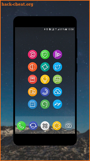 S8-UI Note 8Launcher Icon Pack- Nova, Apex, Action screenshot