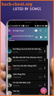 S9 Edge Music Player - Samsung Music S9 Edge screenshot