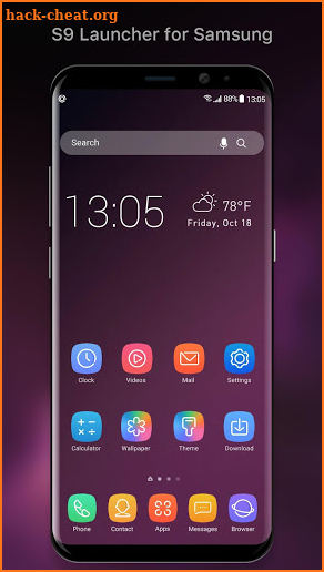 S9 Galaxy Launcher for Samsung screenshot