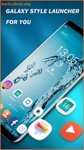 S9 Launcher for GALAXY phone screenshot