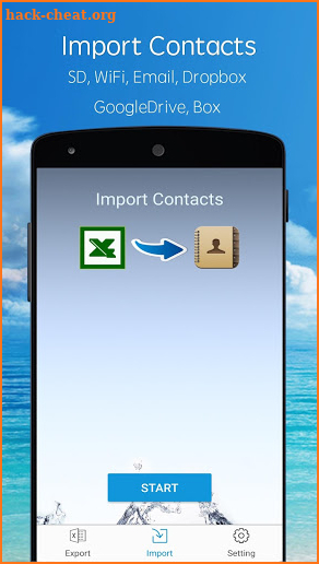 SA Contacts screenshot