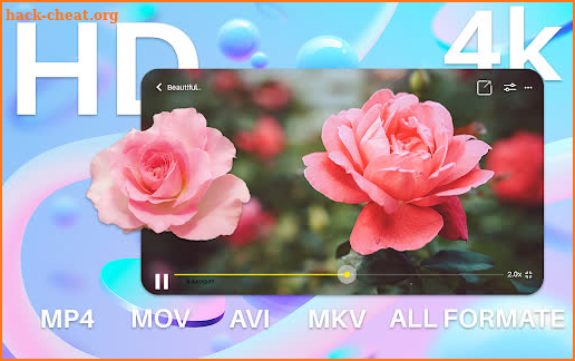 SA-X Video Player - All Format Support HD 4K Play screenshot