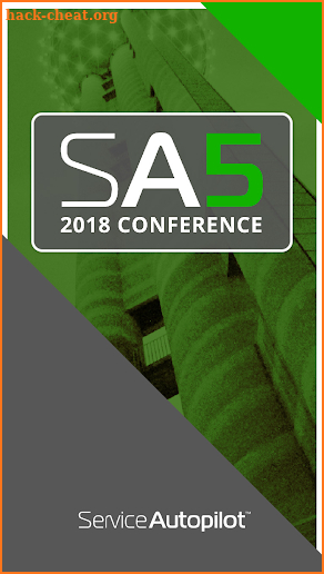 SA5 2018 Conference screenshot