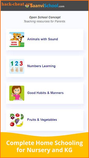 Saanvi School - Homeschooling screenshot