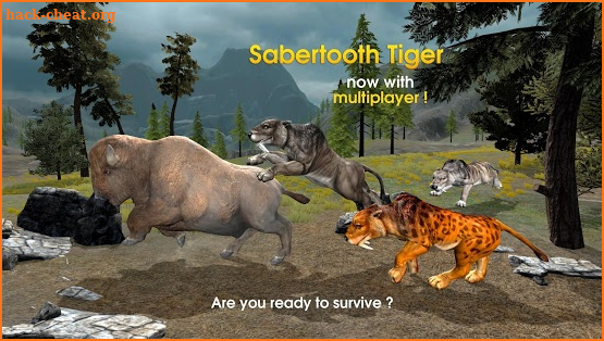 Sabertooth Tiger Chase Sim screenshot