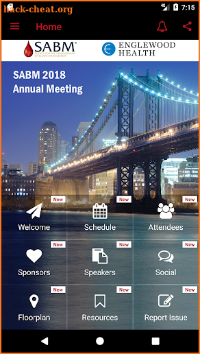 SABM Annual Meeting screenshot