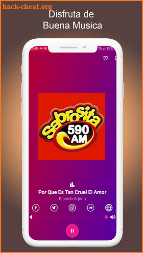 Sabrosita 590 AM screenshot