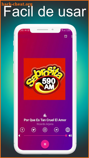 Sabrosita 590 AM screenshot