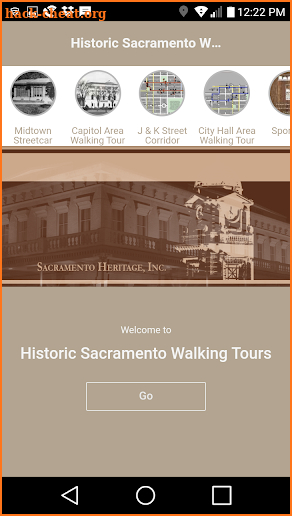 Sac Heritage Walking Tours screenshot