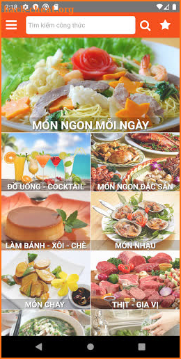 Sách Nấu Ăn - 365 món ăn ngon mỗi ngày offline screenshot