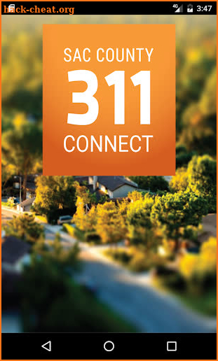 Sacramento County 311 Connect screenshot