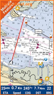 Sacramento - San Joaquin Delta, California GPS Map screenshot