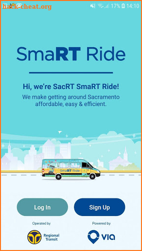 SacRT SmaRT Ride screenshot