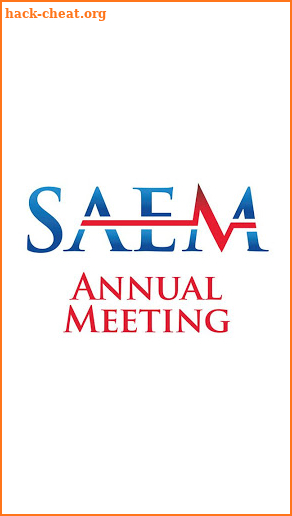 SAEM Annual Meeting screenshot