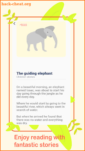 Safari stories for kids screenshot