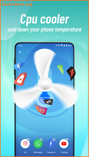 Safe clean: clean phone, booster, safe screenshot
