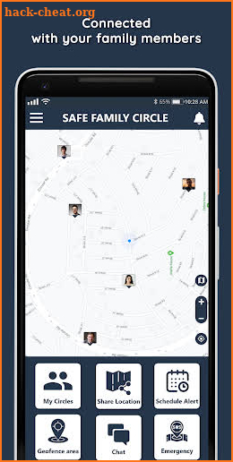 Safe Family Circle screenshot