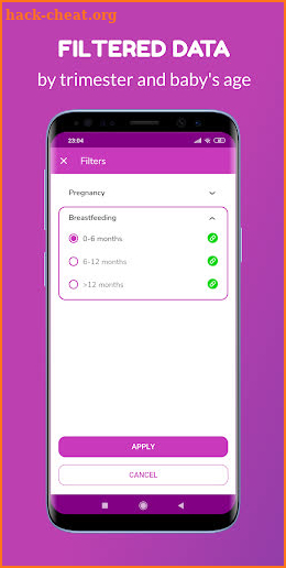 Safe Meds: Pregnancy & Beyond screenshot