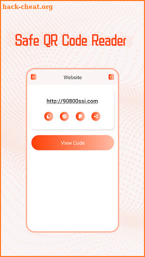Safe QR Code Reader screenshot