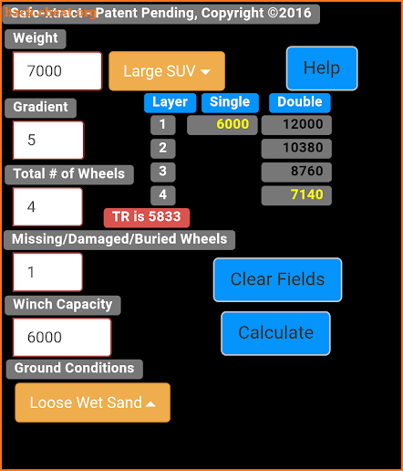 Safe-Xtract Winch Extraction screenshot