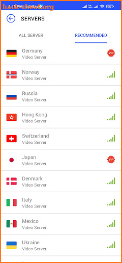 SafeGuard VPN screenshot