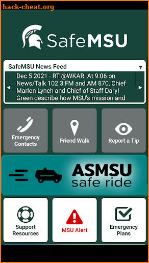 SafeMSU screenshot
