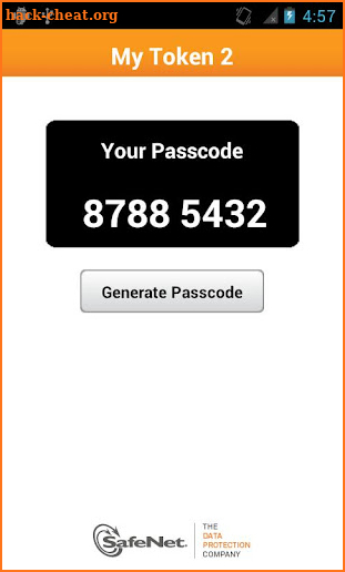 SafeNet MobilePASS screenshot