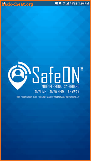 SafeON screenshot