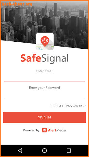 SafeSignal by AlertMedia screenshot