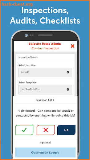 Safesite: Safety Management System screenshot