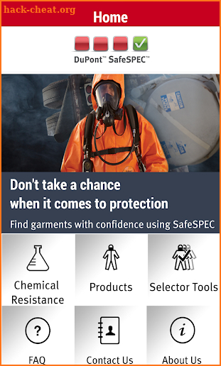 SafeSPEC™ screenshot