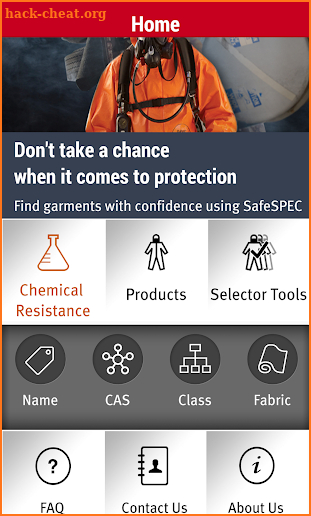 SafeSPEC™ screenshot